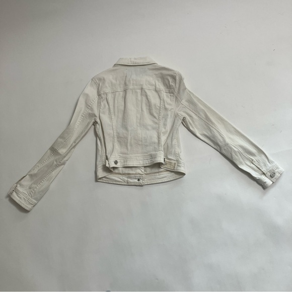 ANTHRO Pilcro and the Leterpress white denim jacket - Picture 6 of 8